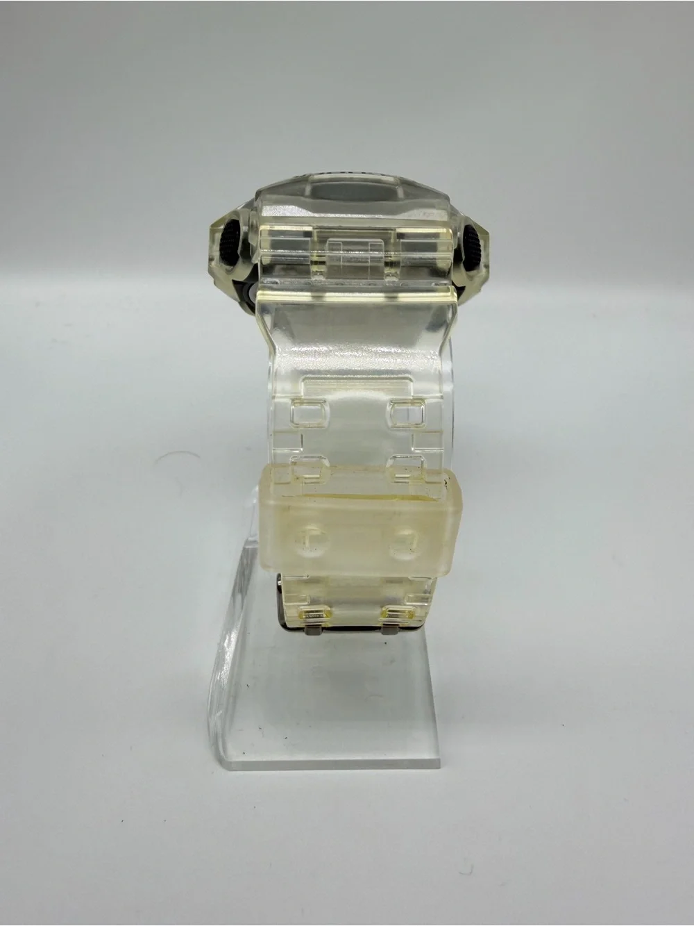 Casio G-Shock GA-700SKE-7A Clear Skeleton Analog Digital Watch 5522